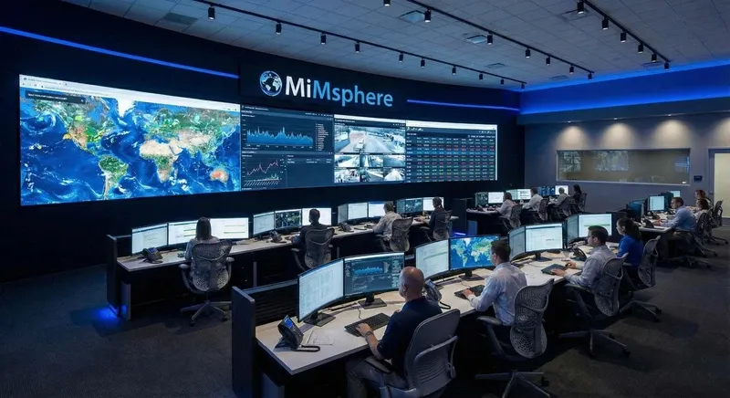 Sphere Control Room MiM Sphere | Enterprise LED Display Solutions & Digital Signage UAE ...